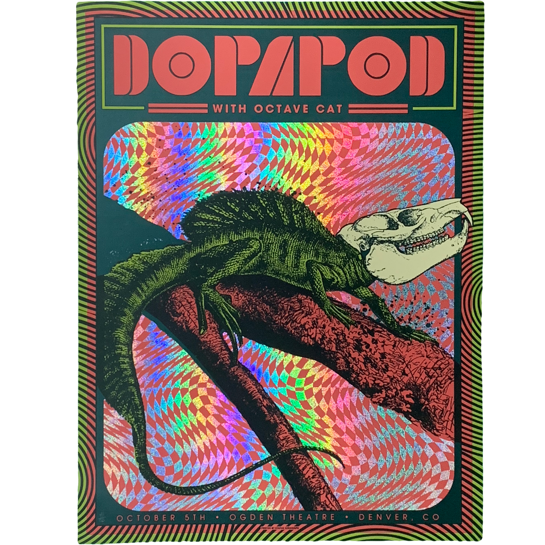 Dopapod w/ Octave Cat October 5th Poster
