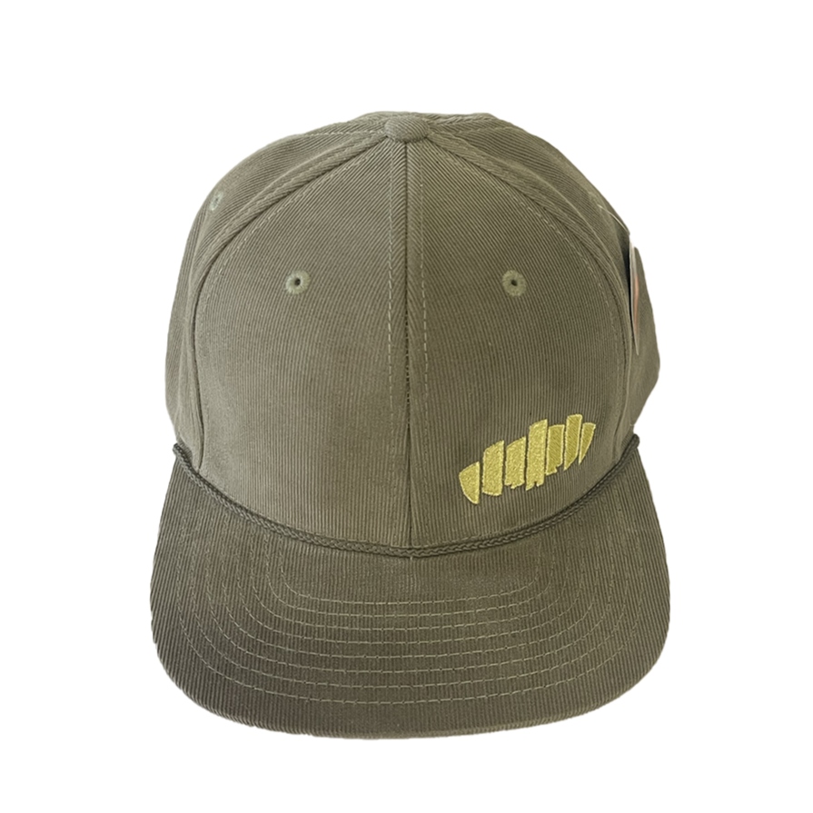 Corduroy Flat Bill Hat