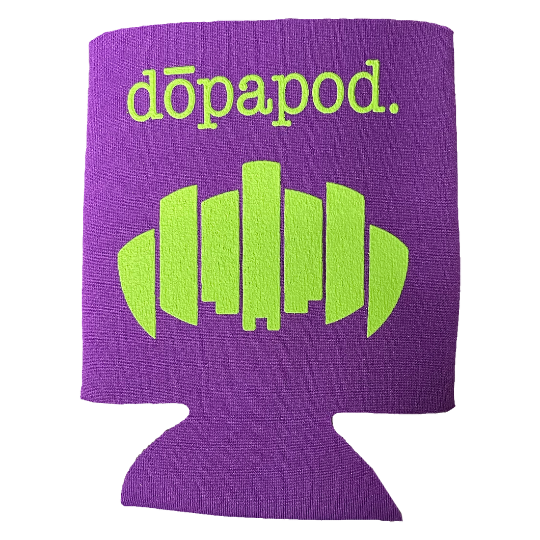 Dopapod Purple Koozie